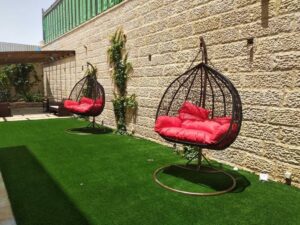 ערסל זוגי ענק למרפסת ולגן